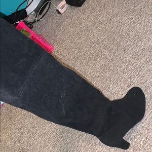 thigh high boots w heels